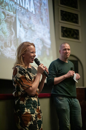 Actress Alma Pöysti at the Fallen Leaves screening at Helsinki International Film Festival 2023